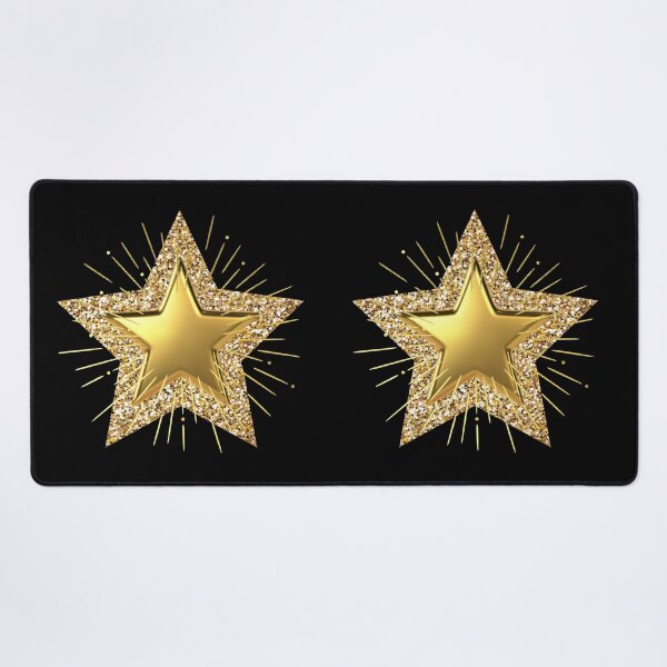 Item preview, Shining gold star designed and sold by Rbnano.