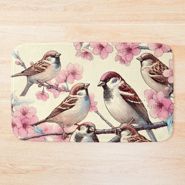 Item preview, Sparrows' Springtime Serenade designed and sold by inkNext.