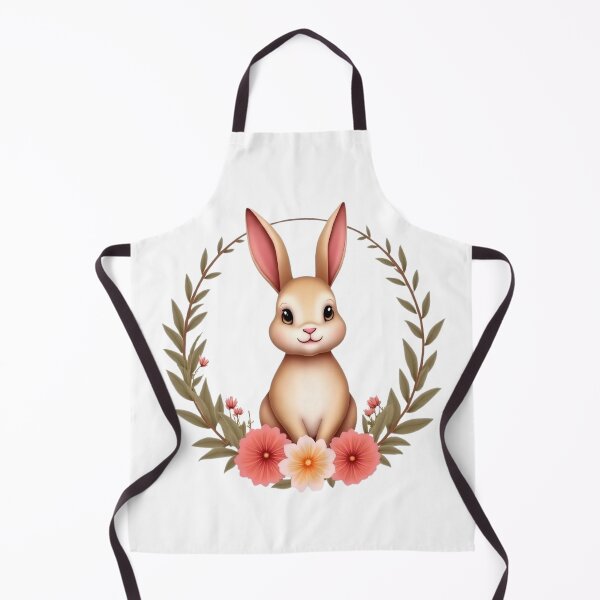 Item preview, Easter Bunny Floral designed and sold by PrintCreations9.
