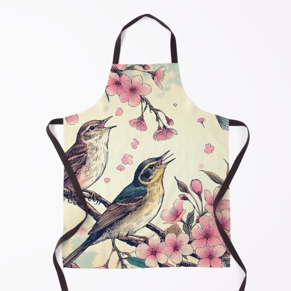 Item preview, Nightingales in Sakura Elegance designed and sold by inkNext.