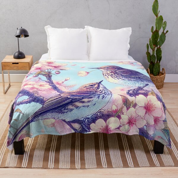 Item preview, Sakura Serenade Nightingales designed and sold by inkNext.