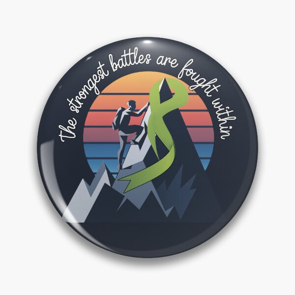 Item preview, Mental Health Awareness Green Ribbon Support designed and sold by Cute & Sassy Custom Gifting Boutiques.