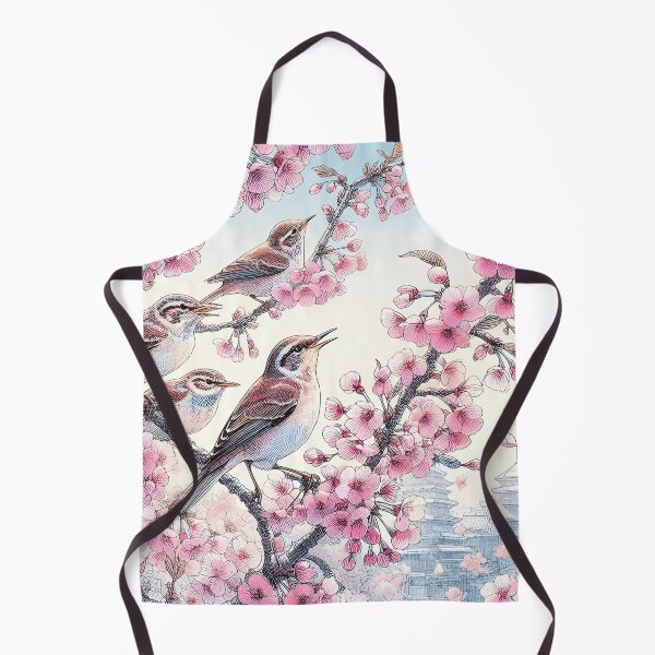 Item preview, Sakura Blossoms and Nightingales designed and sold by inkNext.