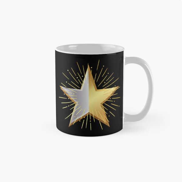 Item preview, Shining gold and silver star. designed and sold by Rbnano.