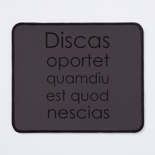 Item preview, Wisdom Through Discussion – Latin Quote Design designed and sold by Wisdom Wear.