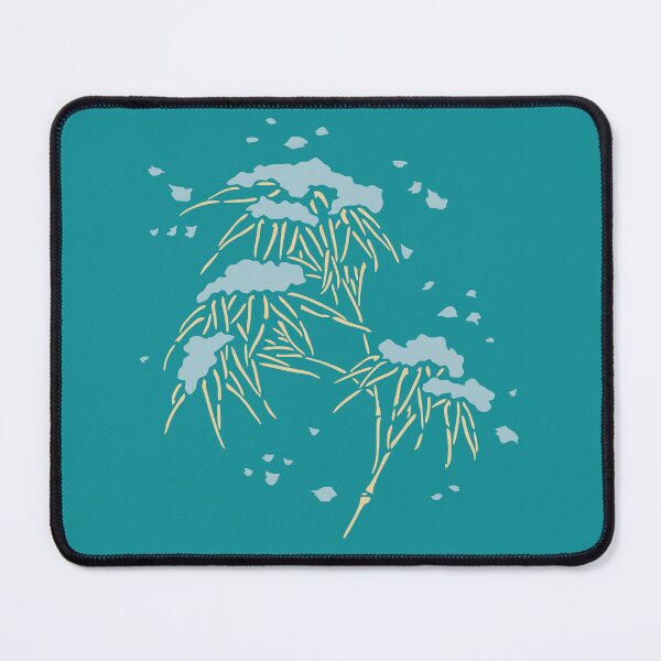Item preview, Snow on Bamboo, Winter in Japan - Japanese seamless vintage pattern designed and sold by Japan Design Prints.