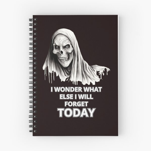 Item preview, I WONDER WHAT ELSE I WILL FORGET TODAY designed and sold by Tadeusz1.