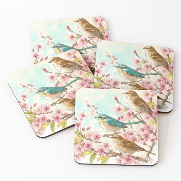 Item preview, Sakura Nightingales in Bloom designed and sold by inkNext.