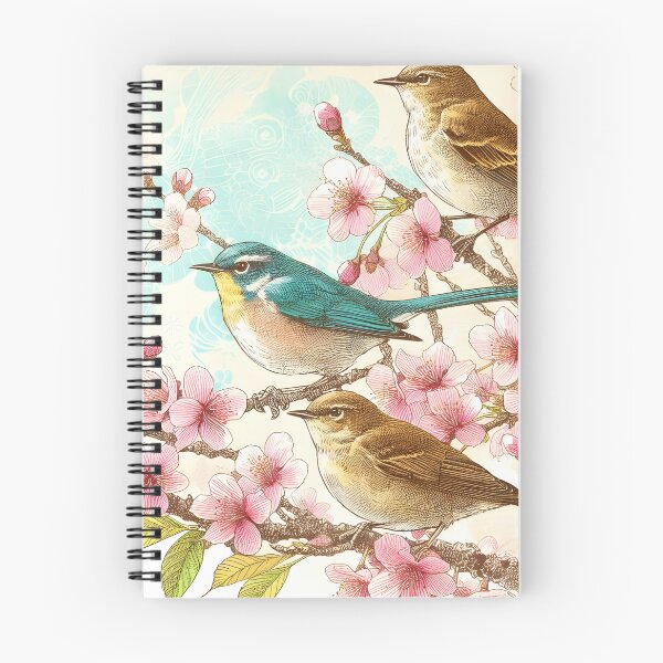 Item preview, Sakura Nightingales in Bloom designed and sold by inkNext.