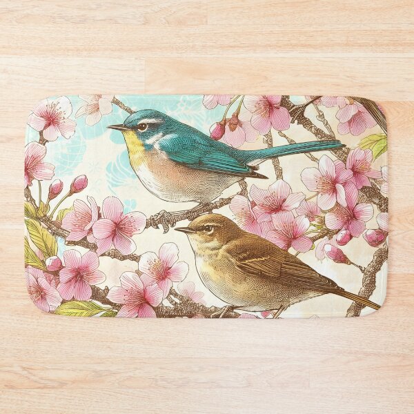 Item preview, Sakura Nightingales in Bloom designed and sold by inkNext.