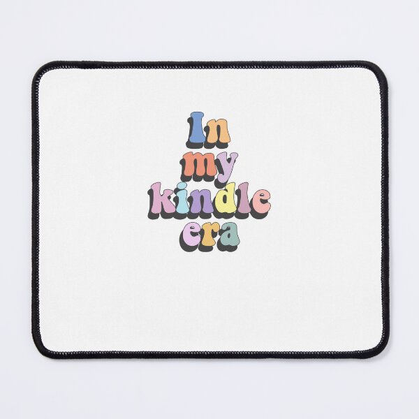 Item preview, In my kindle era book worm cute book sticker book lover designed and sold by House Sparrow.