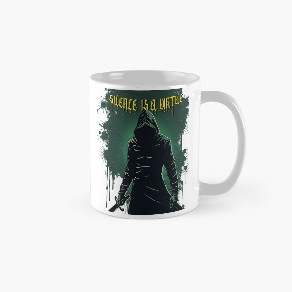 Item preview, Silent Assassin Hooded Warrior – Dark Aesthetic Ninja Artwork designed and sold by akhdesigns7.