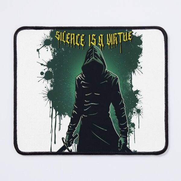 Item preview, Silent Assassin Hooded Warrior – Dark Aesthetic Ninja Artwork designed and sold by akhdesigns7.