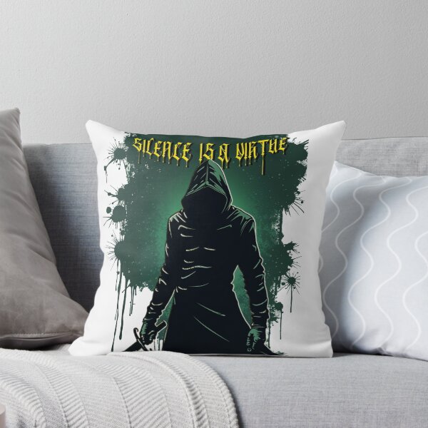 Item preview, Silent Assassin Hooded Warrior – Dark Aesthetic Ninja Artwork designed and sold by akhdesigns7.