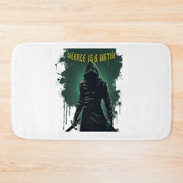 Item preview, Silent Assassin Hooded Warrior – Dark Aesthetic Ninja Artwork designed and sold by akhdesigns7.