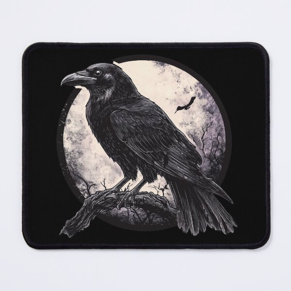 Item preview, Good Omen in Black Feathers designed and sold by SunRacer.