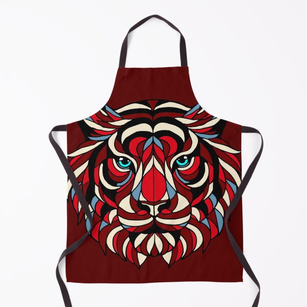 Item preview, Stained glass tiger designed and sold by SpectrumShine.