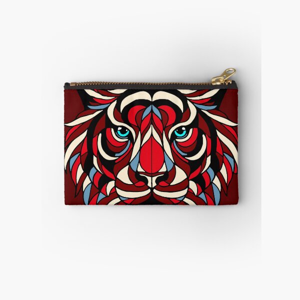 Item preview, Stained glass tiger designed and sold by SpectrumShine.