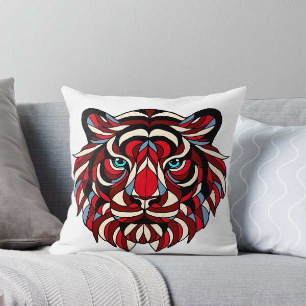Item preview, Stained glass tiger designed and sold by SpectrumShine.
