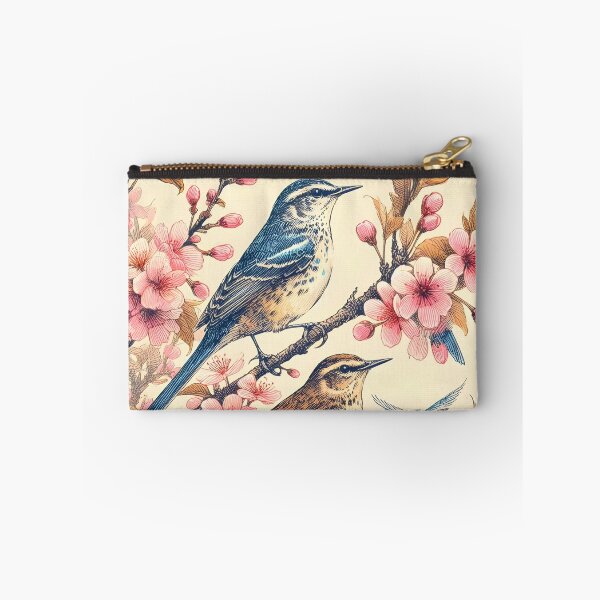 Item preview, Nightingales in Sakura Harmony designed and sold by inkNext.