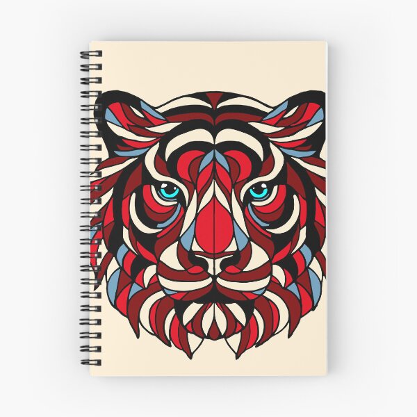 Item preview, Stained glass tiger designed and sold by SpectrumShine.