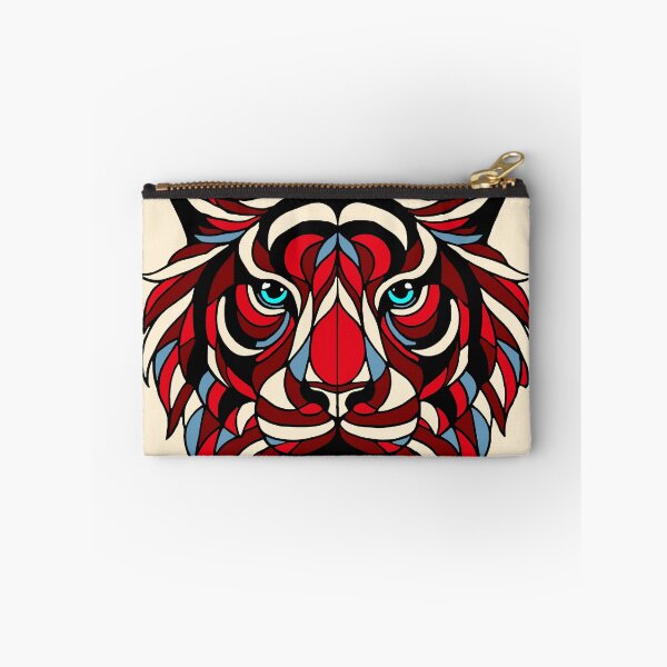 Item preview, Stained glass tiger designed and sold by SpectrumShine.