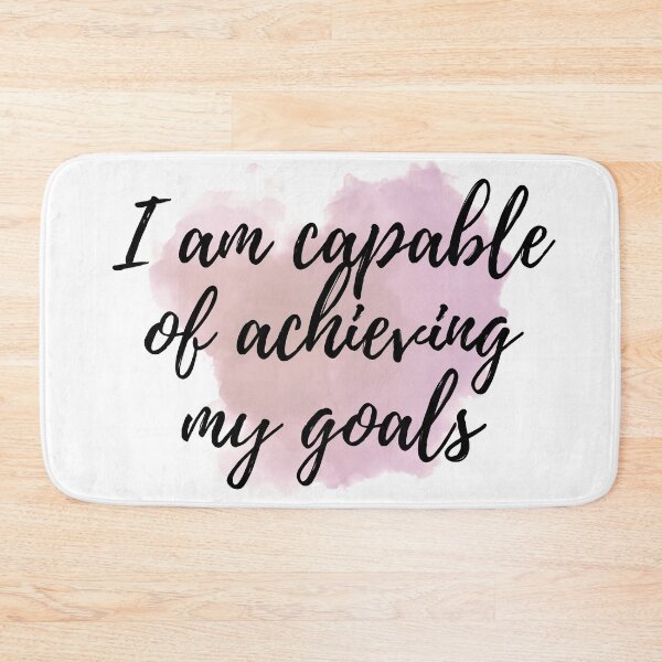 Item preview, I am capable of achieving my goals - Positive Affirmations - Daily [ 2025 - Collection ] designed and sold by elmsstudios.