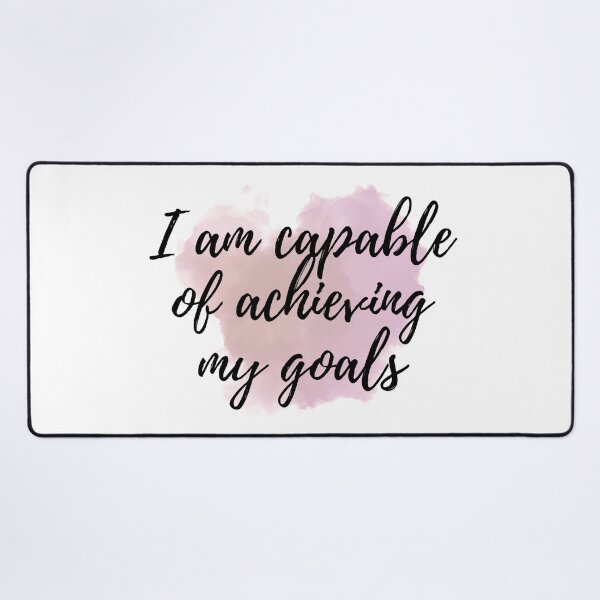 Item preview, I am capable of achieving my goals - Positive Affirmations - Daily [ 2025 - Collection ] designed and sold by elmsstudios.