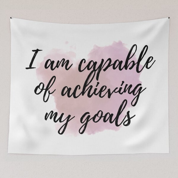 Item preview, I am capable of achieving my goals - Positive Affirmations - Daily [ 2025 - Collection ] designed and sold by elmsstudios.