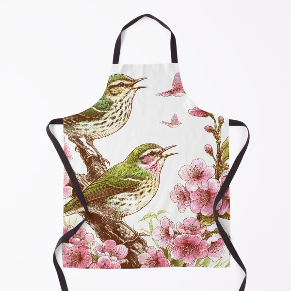 Item preview, Nightingales in Sakura Haven designed and sold by inkNext.