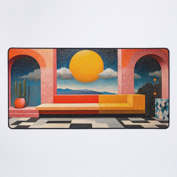 Item preview, Surrealism Architecture Design Geometry designed and sold by ArtHouseNiklas.