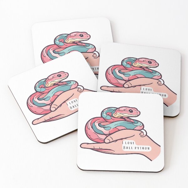 Item preview, An unique t-shirt design featuring a simple graphic and typography of a ball python, a cute and handleable reptile well-known among exotic pet lovers, perfect for gifting to someone you care about designed and sold by postprocess.