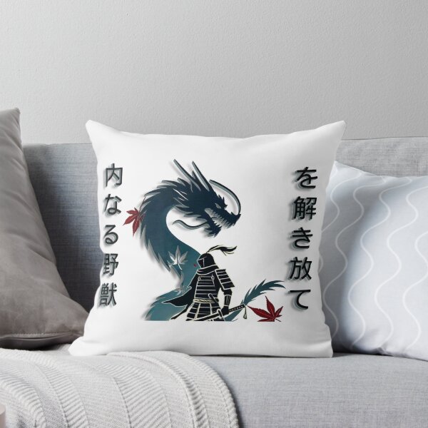 Item preview, Samurai Spirit & Dragon – Unleash the Inner Beast designed and sold by akhdesigns7.