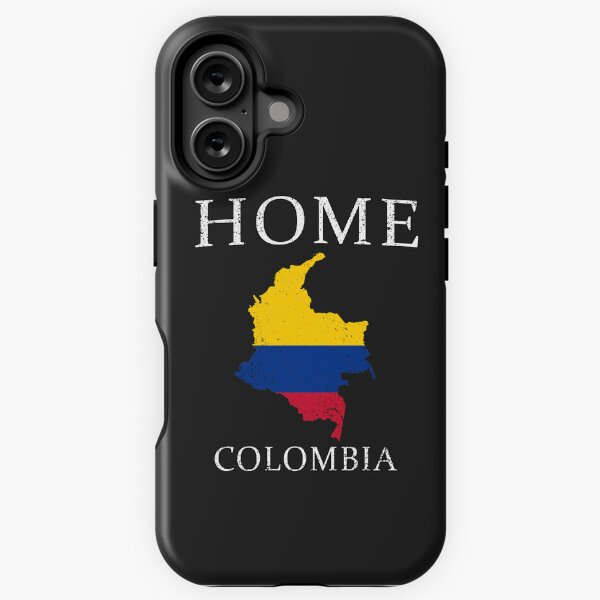 Item preview, HOME - COLOMBIA | Country Flag and Map for Men and Women t-shirt designed and sold by the4jdesign.