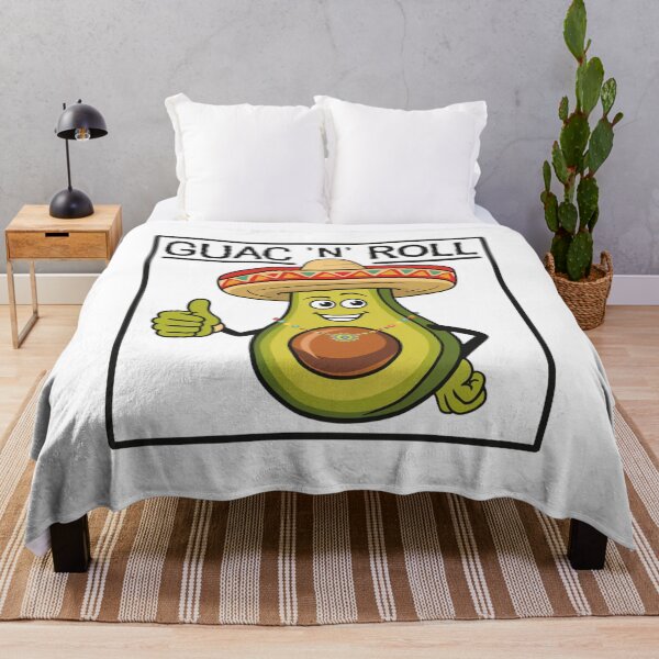 Item preview, Guac and Roll, avocado, funnyfits70, Humor, Funny, retro, vintage designed and sold by FunnyFits70.