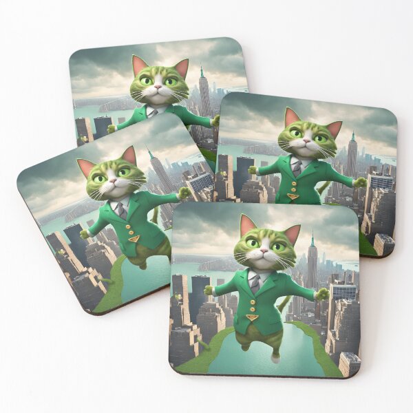 Item preview, SuperhéroeGatoVerde designed and sold by WatSoundShop.