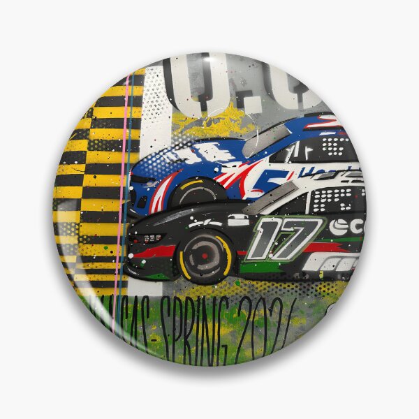 Item preview, Closest ever finish 0.001 Larson vs Buescher graffiti painting by DRAutoArt designed and sold by DRAutoArt.