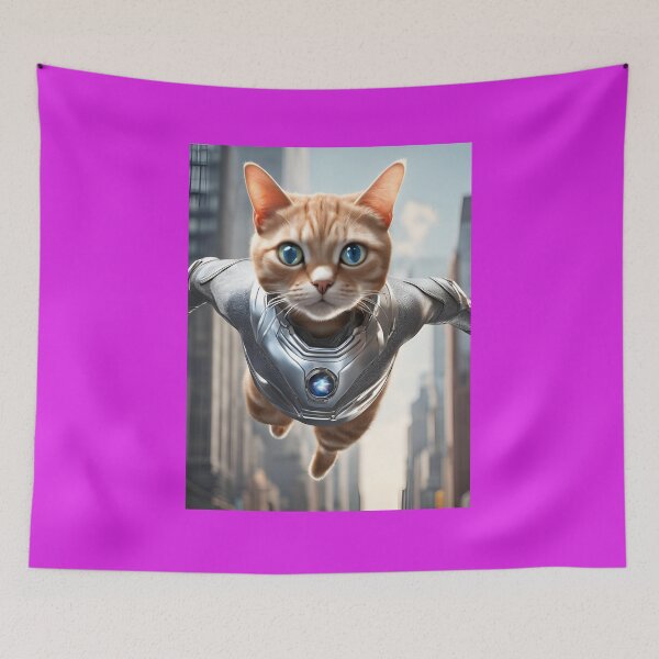 Artikelvorschau, SuperheldKampfKatze entworfen und verkauft von WatSoundShop.
