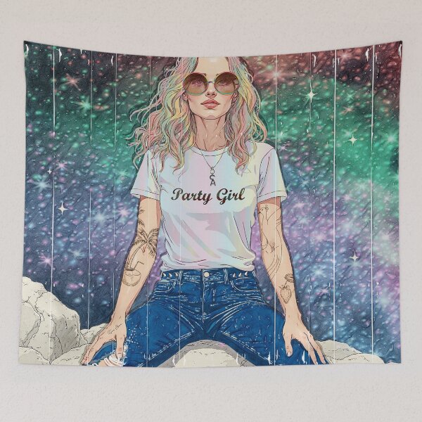 Item preview, Hooked on the Cosmos designed and sold by Hen-C-Art.