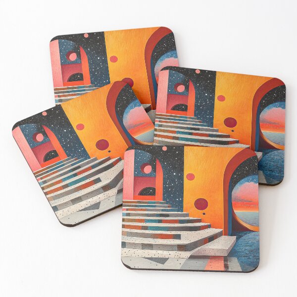 Item preview, Surrealism Architecture Design Geometry designed and sold by ArtHouseNiklas.