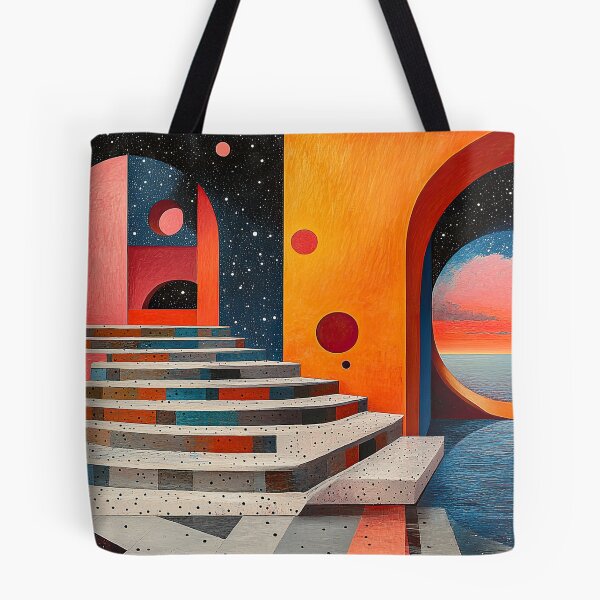 Item preview, Surrealism Architecture Design Geometry designed and sold by ArtHouseNiklas.