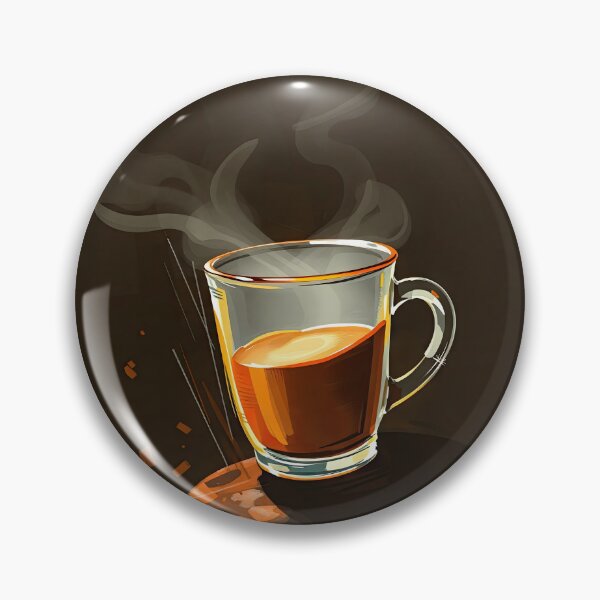 Item preview, Dark Roast Elegance – Minimalist Coffee Art for Espresso Lovers designed and sold by PING 999 STUDIO.