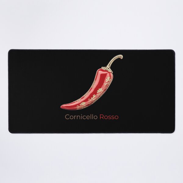 Item preview, Cornicello Rosso - The perfect gift for lovers of Italian culture seeking protection and good luck. designed and sold by ZyziowskyArt.