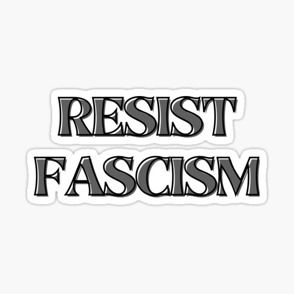 Artikel-Vorschau von Widerstehen Sie dem Faschismus, designt und verkauft von SillyDarkShop.