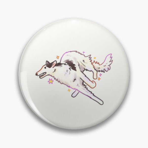 Item preview, Borzoi running  designed and sold by Mayarartsy.