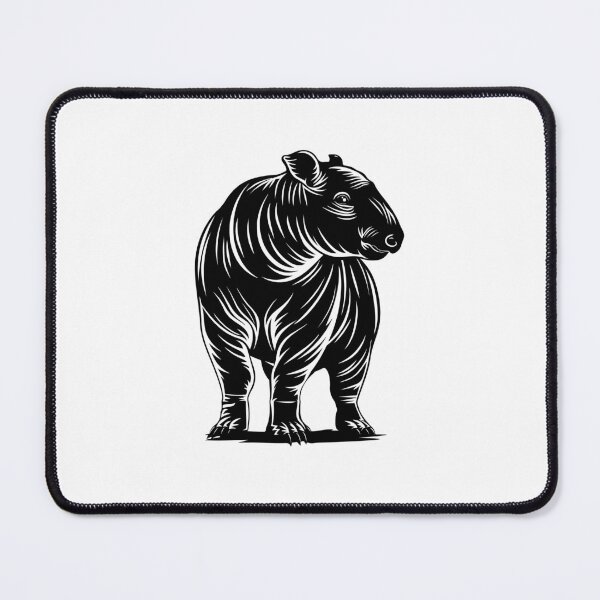 Item preview, Majestic Malayan Tapir in Art designed and sold by JollyCritters.