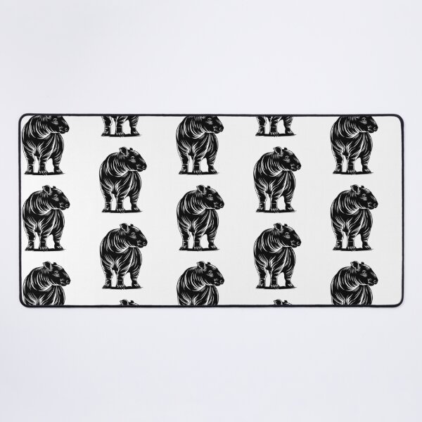 Item preview, Majestic Malayan Tapir in Art designed and sold by JollyCritters.