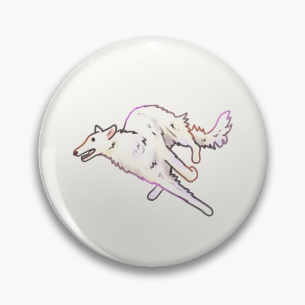 Item preview, White Borzoi  designed and sold by Mayarartsy.