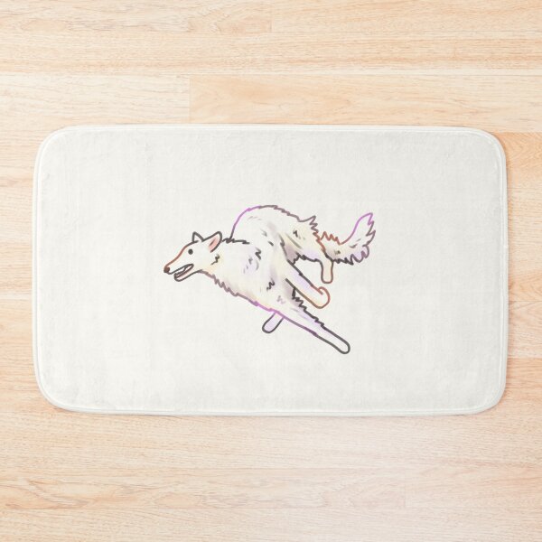 Item preview, White Borzoi  designed and sold by Mayarartsy.