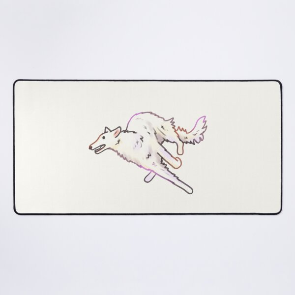 Item preview, White Borzoi designed and sold by Mayarartsy.